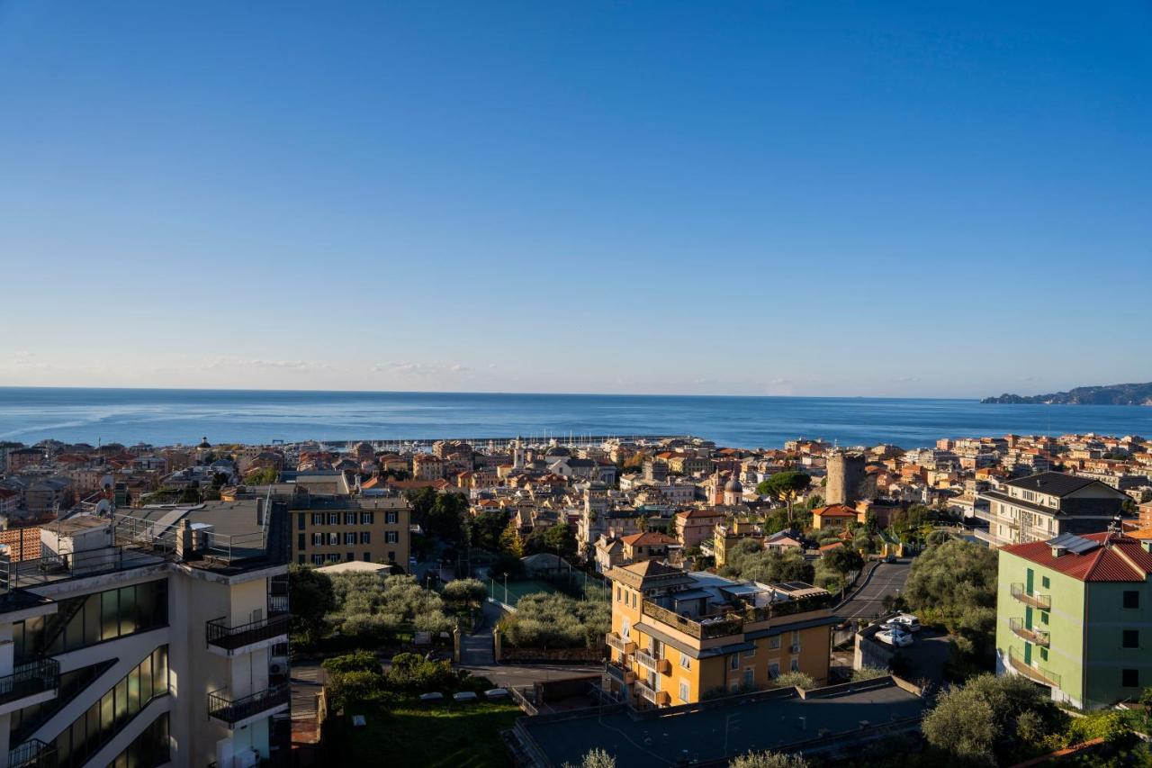 093 - Casa Panorama, Vista Mare E Vista Portofino, 500 Metri Centro Di Chiavari, Posto Auto Gratis Incluso Appartement Buitenkant foto