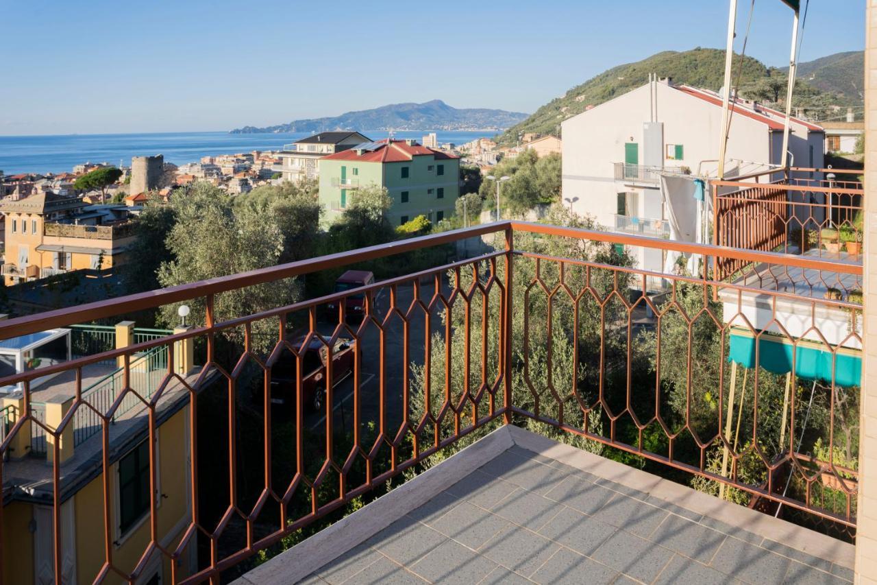 093 - Casa Panorama, Vista Mare E Vista Portofino, 500 Metri Centro Di Chiavari, Posto Auto Gratis Incluso Appartement Buitenkant foto